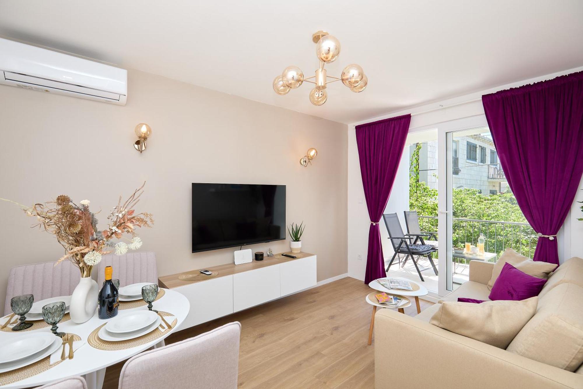 Golden Rose - Walking Distance 1 Km From Old Town Leilighet Dubrovnik Eksteriør bilde